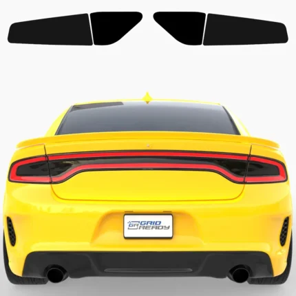A Dodge Charger with tail light tint.