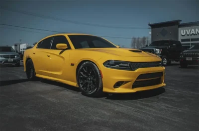Mid muffler delete on a Dodge Charger