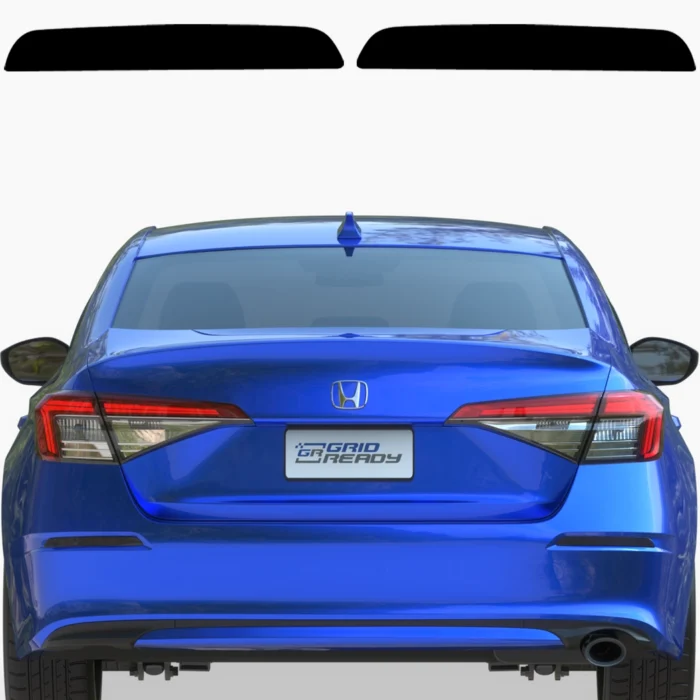 Black reflector tint kit for 2022-2025 Honda Civic Sedan models.